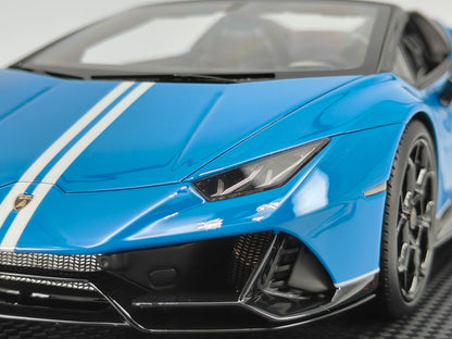 MR 1/18 Lamborghini Huracan EVO 60th Anniversary Edition Viper Green Limited Edition Car Model LAMBO037SB