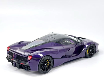 BBR 1/18 Ferrari LaFerrari Alloy Fully Open Purple Limited Edition Model Car