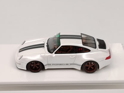 SCM 1/43 Porsche Gunther Werks Limited Edition Simulation Car Model Ornaments