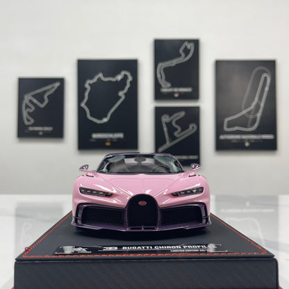 BBA MODEL 1/18 Bugatti Chiron Profilée – Pink