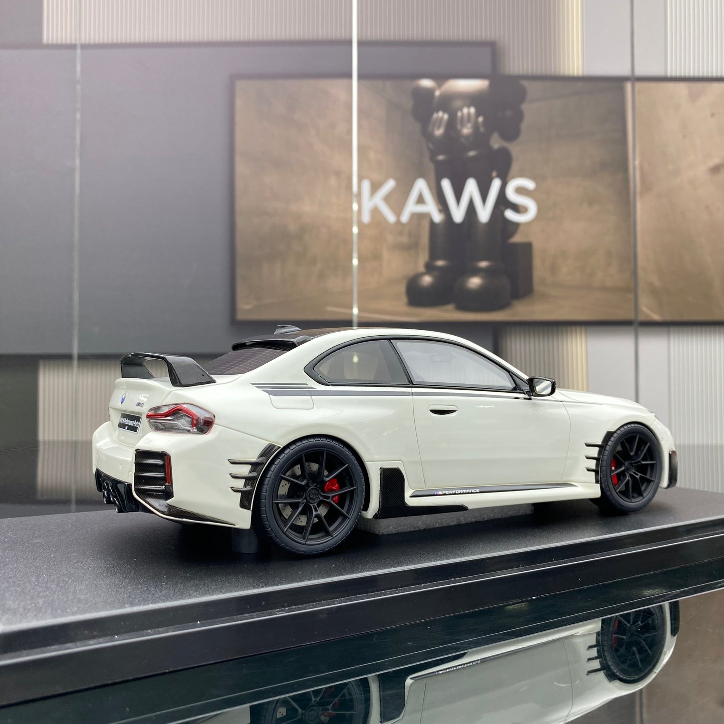 GT Spirit 1/18 BMW M2 M PERFORMANCE white simulation car model ornaments