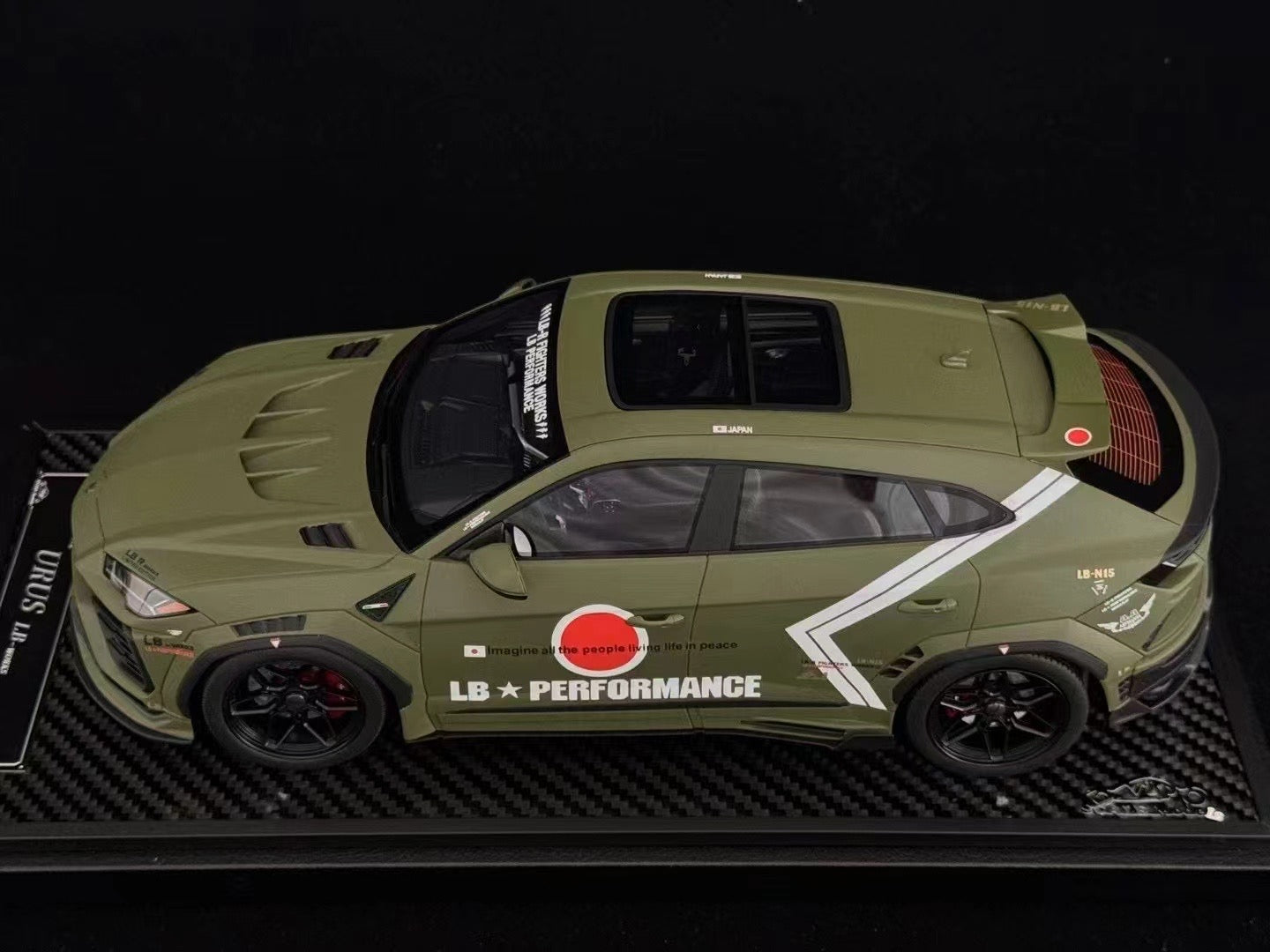 VIP 1/18 Lamborghini URUS LB modified version simulation car model