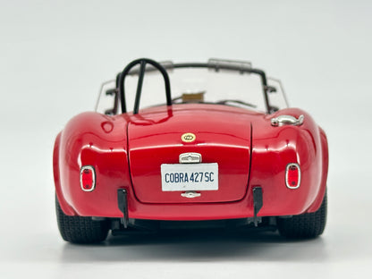 Kyosho 1/18 Ford Shellby Cobra 427 S/C Red Alloy Car Model