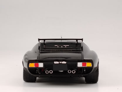 kyosho 1/18 Lamborghini Miura SVR black alloy full open car model KY172
