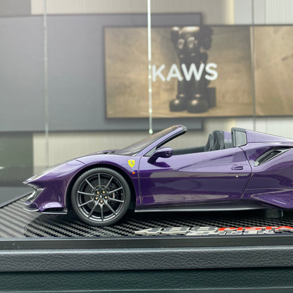 BBR 1/18 Ferrari 488 pista Spider convertible limited edition car model