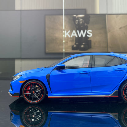 LCD 1/18 Honda Civic TYPE-R FK8 Alloy Simulation Car Model Gift