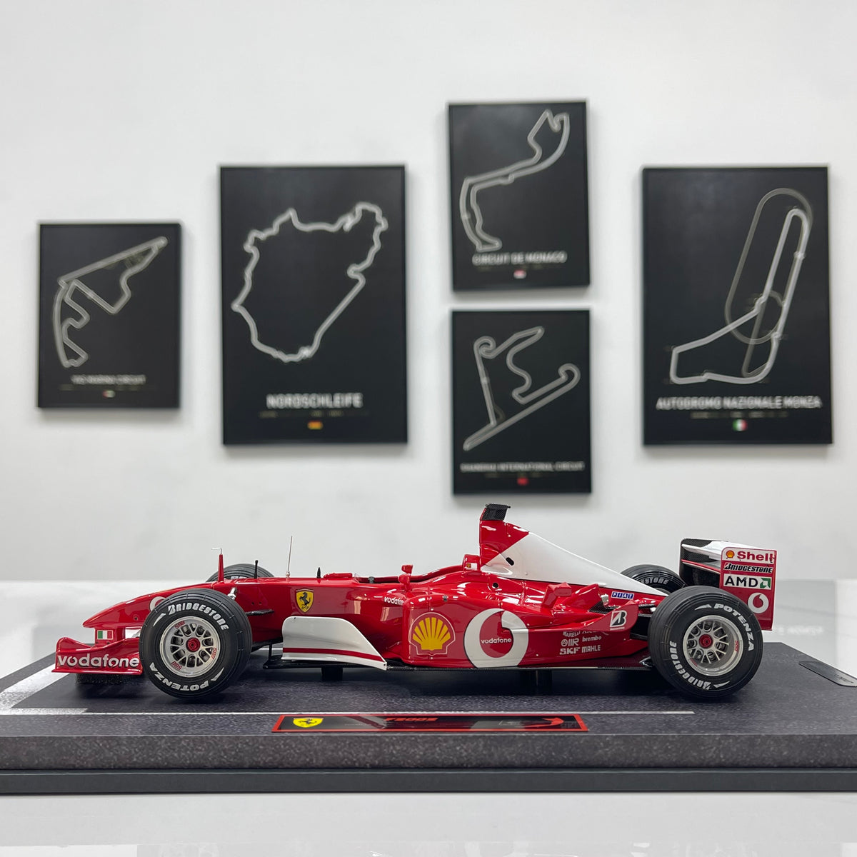 BBR 1/18 Ferrari F2002 GP San Marino Schumacher-Winner BBRC1862A1