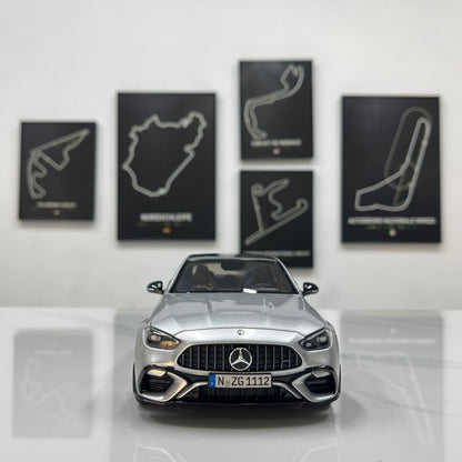 NZG 1/18 Mercedes-AMG C63 S E Performance – Tech Silver (111200055)