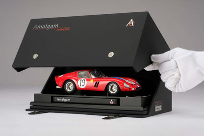 Amalgam 1/18 Ferrari 250GTO 3705GT 1962 Le Mans GT class winner