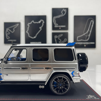BBA Model 1/18 Brabus G800 Tungsten Silver BBA085