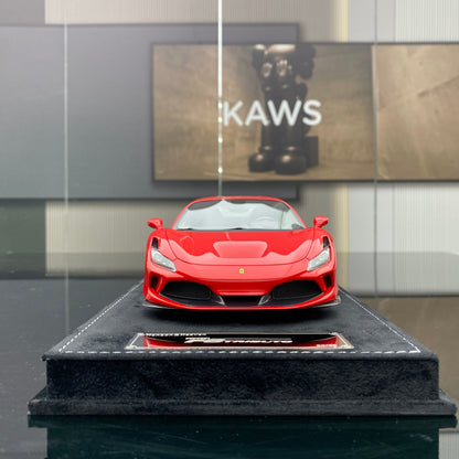 Adorno de coche Ferrari F8 Standard Red de edición limitada, modelo HH 1/18