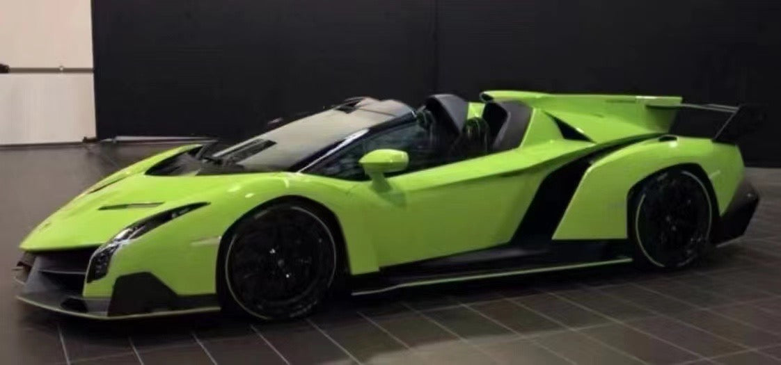 Modelo HH 1/18 Lamborghini Veneno Roadster modelo de coche simulado