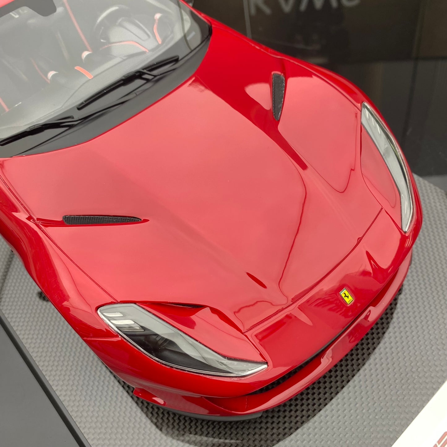 Amalgam 1/12 Ferrari 812 SUPERFAST Red Simulation Car Model