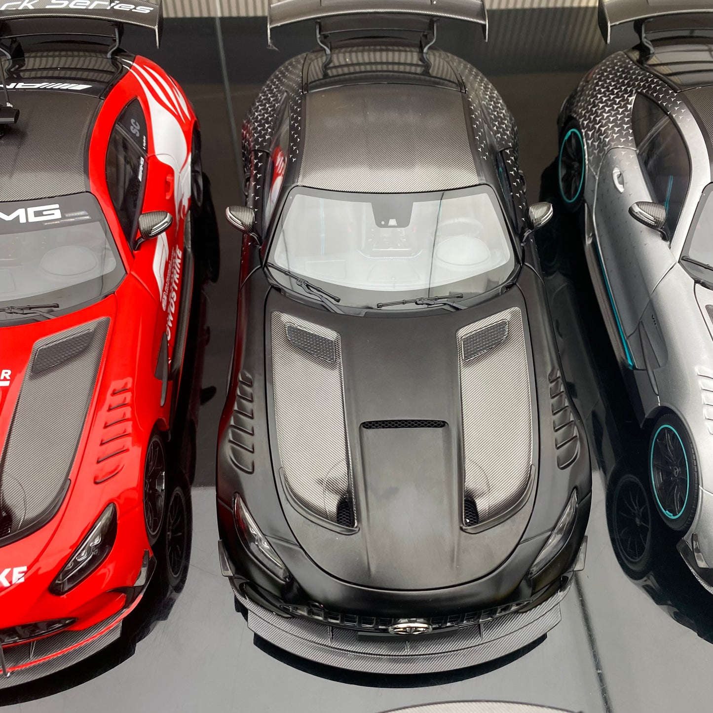MINICHAMPS 1/18 Mercedes-Benz AMG GT Black SERIES alloy fully open price 1380-1428yuan