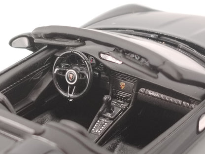 MINICHAMPS 1/43 Porsche 911(991)SPEEDSTER 2019 Black Alloy Model 410061134