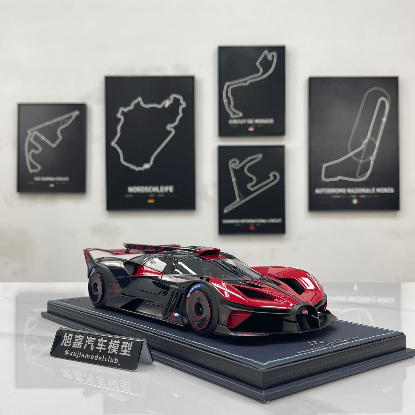 MR 1/18 Bugatti Bolide – Italian Red (BUG014C)