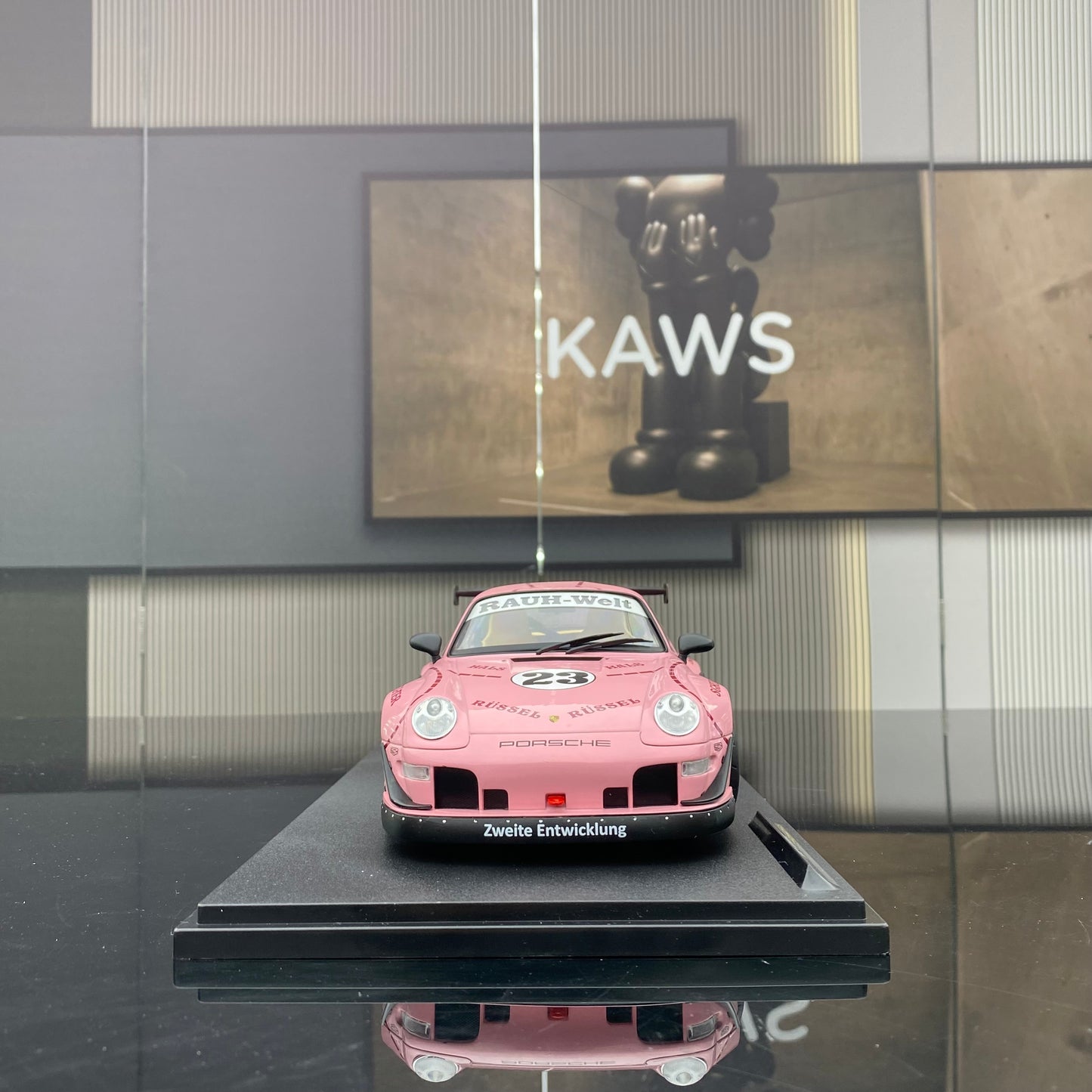 solido 1/18 Porsche RWB BODYKIT #23 alloy car model ornaments