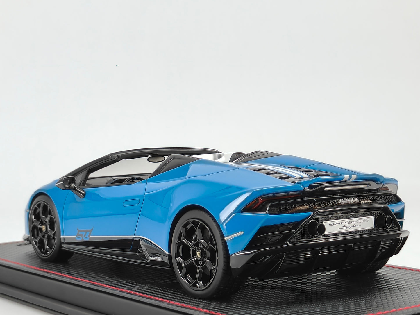 MR 1/18 Lamborghini Huracan EVO 60th Anniversary Edition Viper Green Limited Edition Car Model LAMBO037SB