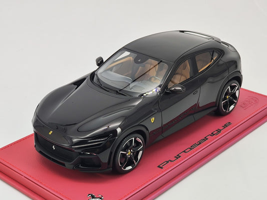 BBR 1/18 Ferrari PUROSANGUE Black Simulation Model Car P18219CCH