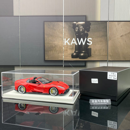 RUNNER 1/18 Ferrari 812 GTS resin sealed car model gift