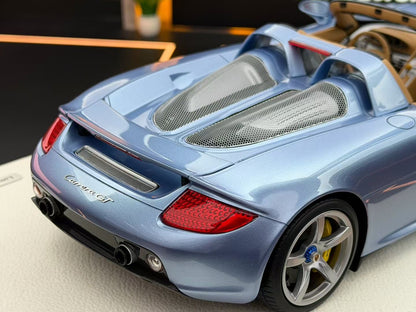MU 1:18 Porsche Carrera GT Horizon Blue Metallic 11/100 DDJ037