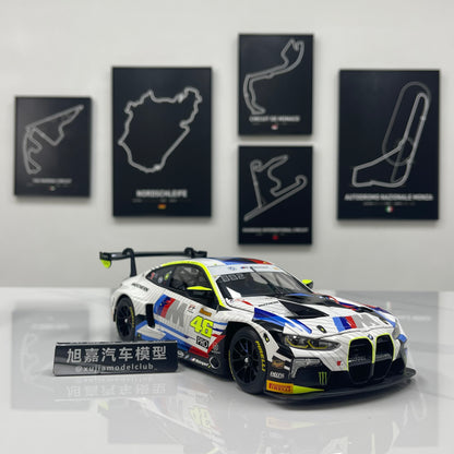 MINICHAMPS 1/18 BMW M4 GT3 TEAM WRT 12H BATHURST 2025 White Paint 110252046