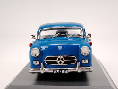 Schuco 1/43 Mercedes Benz 1955 Blue Wonder Blue Car Model