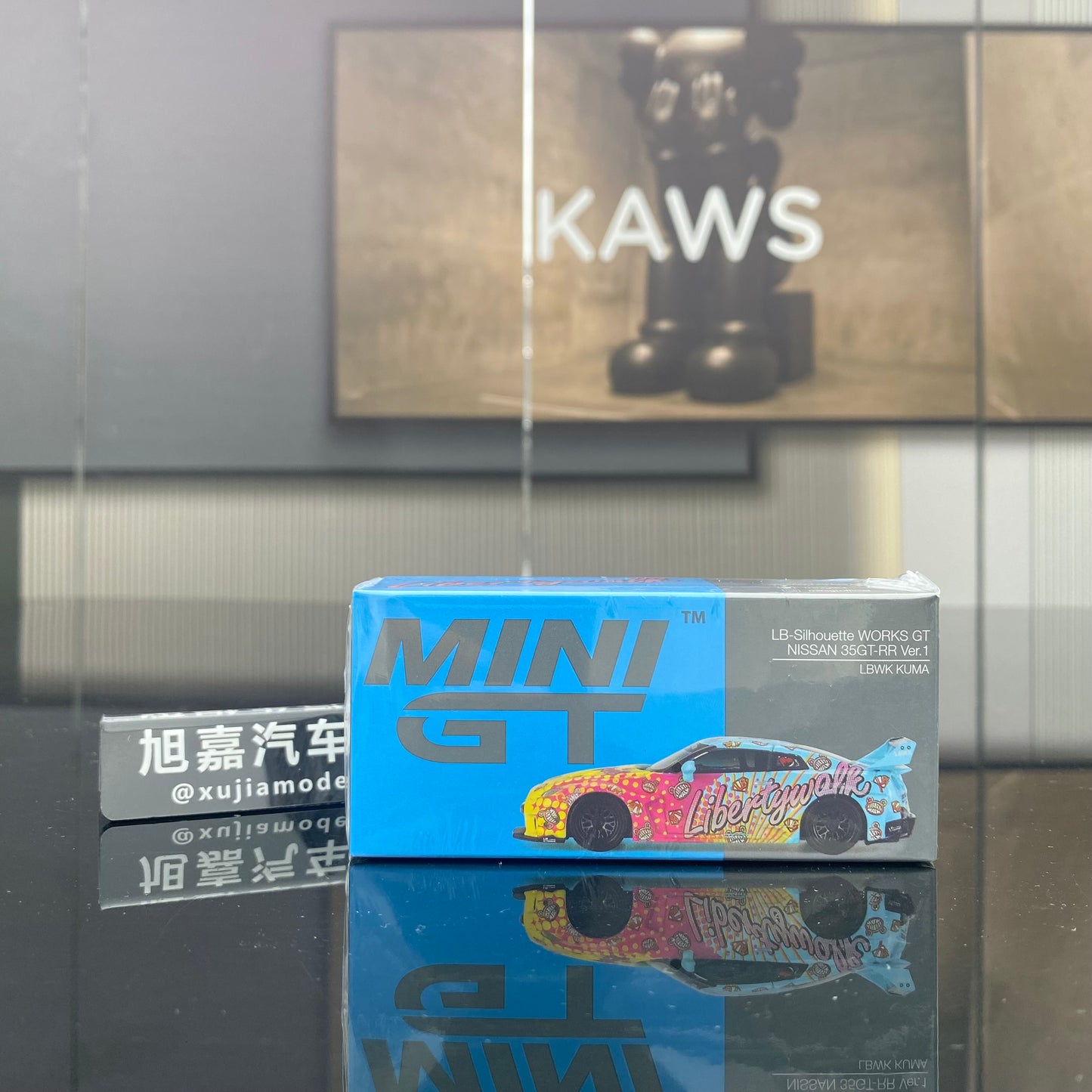 MINIGT 1/64 #742 NISSAN GTR R35 alloy car model