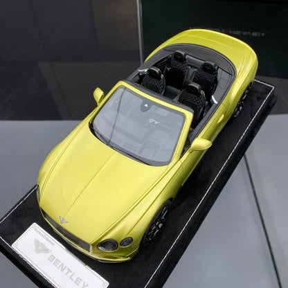 HH Model 1/18 Bentley Continental GTC convertible limited edition car model