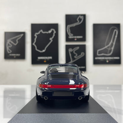 MINICHAMPS 1/18 Porsche 911 (993) 1993 Metallic Blue 155061100