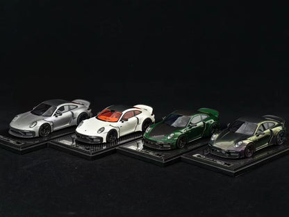 VIP 1/18 Porsche 911 BRABUS Rocket 900R modified version car model
