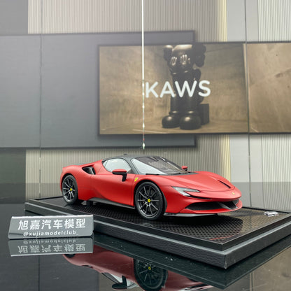 BBR 1/18 Ferrari SF90 Limited Edition Car Model Collection Ornaments