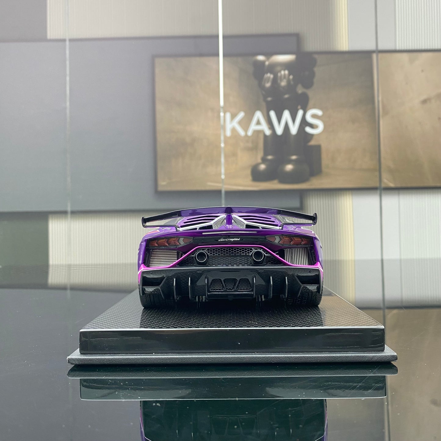DM 1/18 Lamborghini SVJ Daniel limited edition car model ornament gift