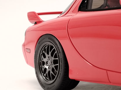 Polar Master 1/18 Mazda RX7 Alloy Full Open Red Car Model
