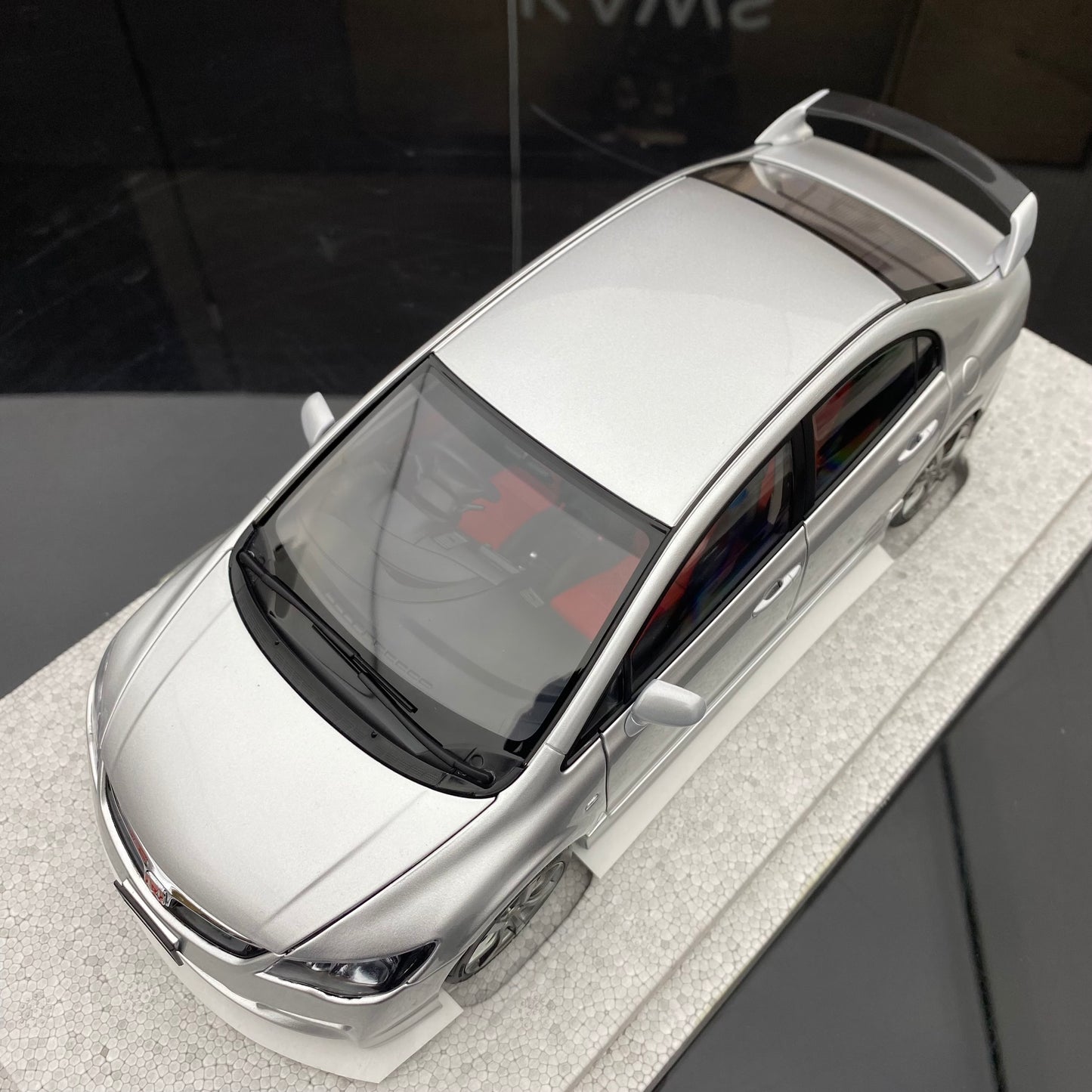 MH 1/18 Honda civic FD2 alloy full open simulation car model ornaments