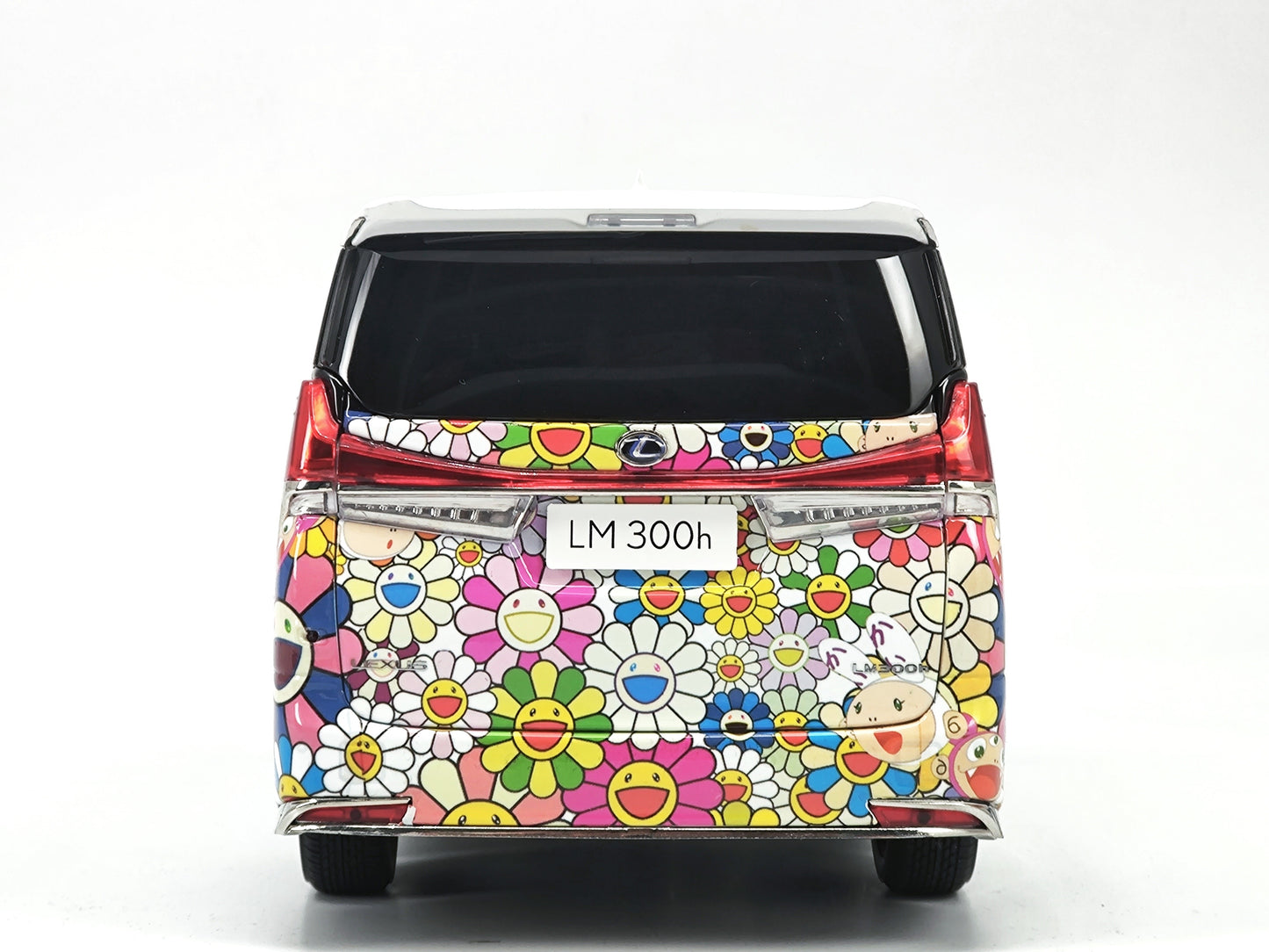 KF 1/18 Lexus lm300h commercial vehicle model sunflower car model ornaments