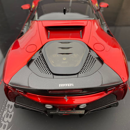 BBR 1/18 Ferrari SF90 Limited Edition Car Model Collection Ornaments