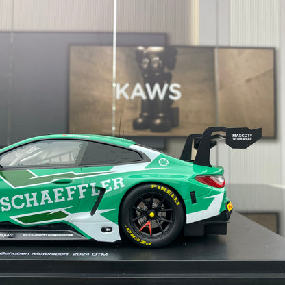 Topspeed 1/18 BMW M4 GT3 #11 Motorsport DTM simulation car model ornaments