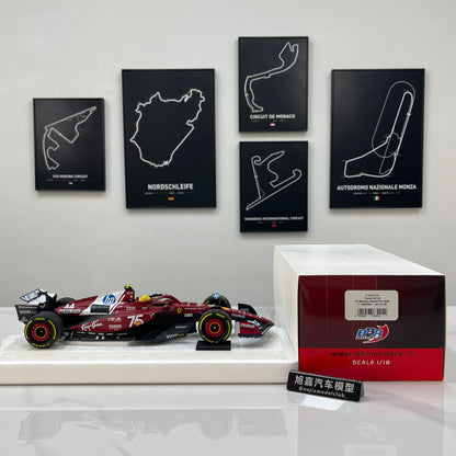 BBR 1/18 Ferrari Hamilton Monaco GP 2025 Red P18267C44
