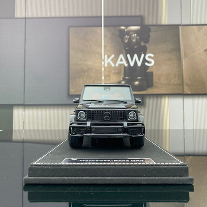 VEHICLE Art 1/18 Mercedes-Benz G63 black simulation car model ornament