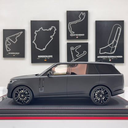 BBA Model 1:18 Land Rover Range Rover Autobiography — Matte Black