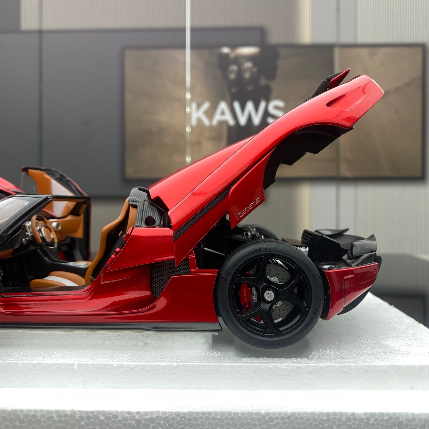 Atuo Art 1/18 Koenigsegg Regera Simulation Car Model Ornaments