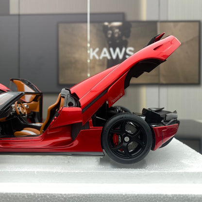 Atuo Art 1/18 Koenigsegg Regera Simulation Car Model Ornaments