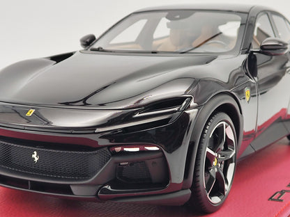 BBR 1/18 Ferrari PUROSANGUE Black Simulation Model Car P18219CCH