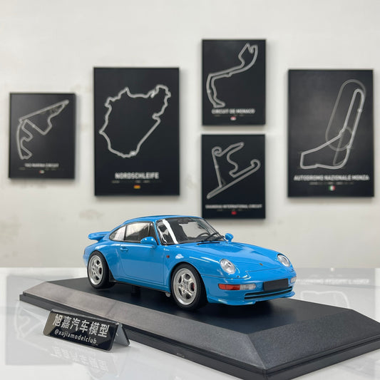 MINICHAMPS 1/18 Porsche 911 RS (993) - 1994 Blue 155061121