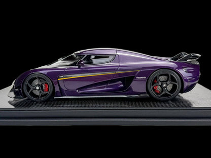 Frontiart 1/18 Koenigsegg Regera — Carbon Purple (Limited to 35 Units Worldwide)