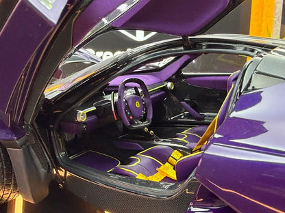 BBR 1:18 Ferrari LaFerrari Alloy Fully Open, Dubai Purple BB8182237