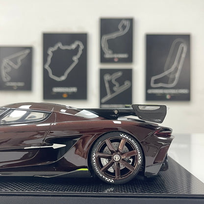 FRONTIART 1/18 Koenigsegg Jesko "Sadair's Spear" – Brown (FA198)