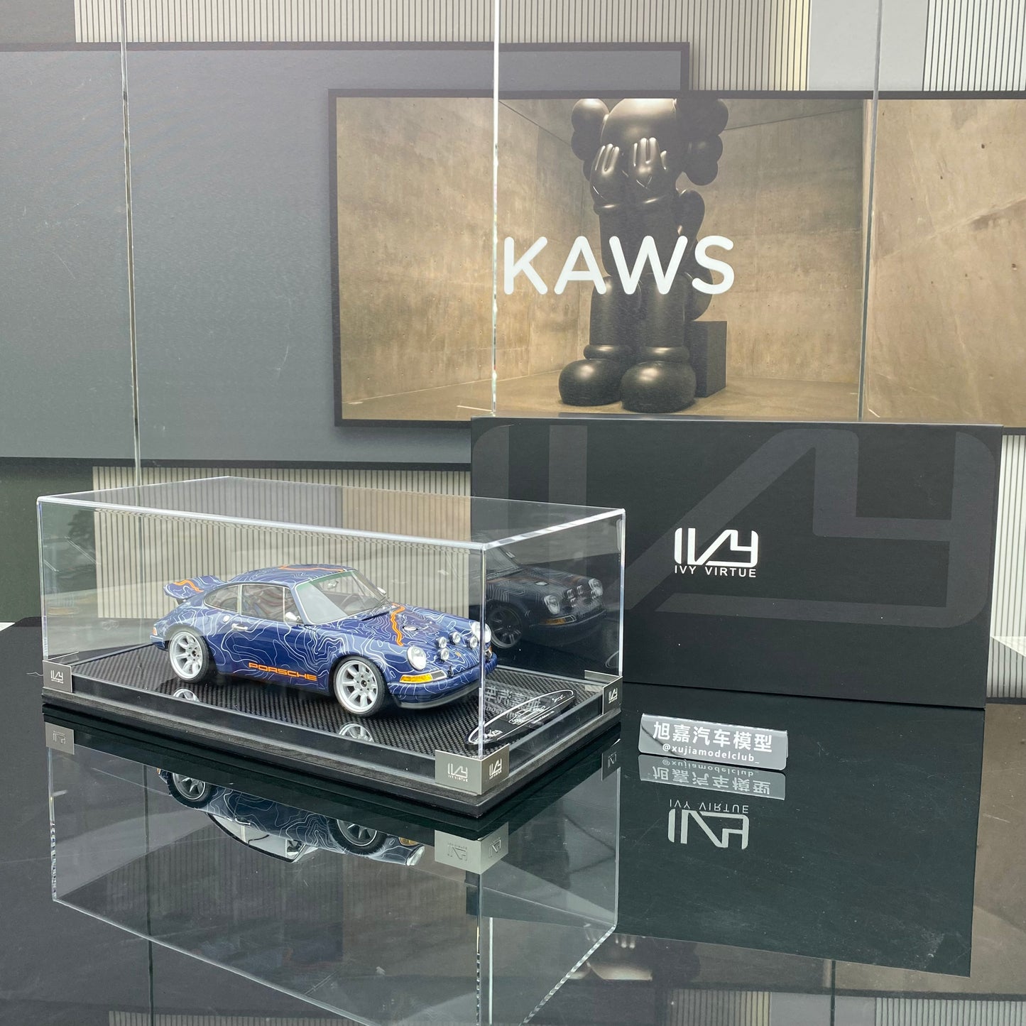 IVY 1/18 Porsche Singer Classic Study high-end simulation car model limited edition