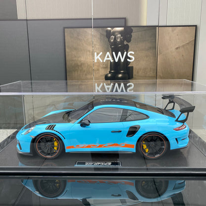 DM 1/8 Porsche 911 GT3RS high-end ornamental resin limited edition car model